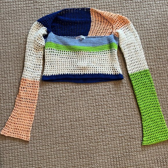 NWT Scarlet&Sam Crochet Top - Picture 2 of 12